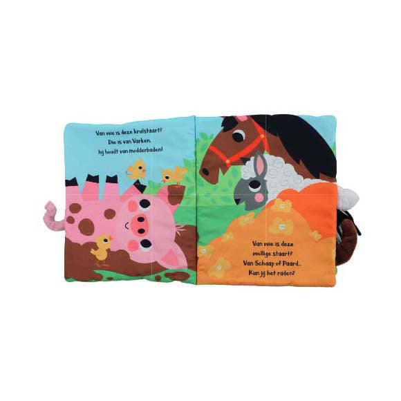 Laternenverleger, wessen Schwanz ist das? Bauernhof-Babybuch