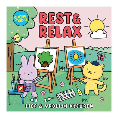 Lantern Publishers Malbuch Sunny Vibes – Ruhe und Entspannung