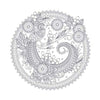 Laternenverlegerwald - Mandala-Kunst