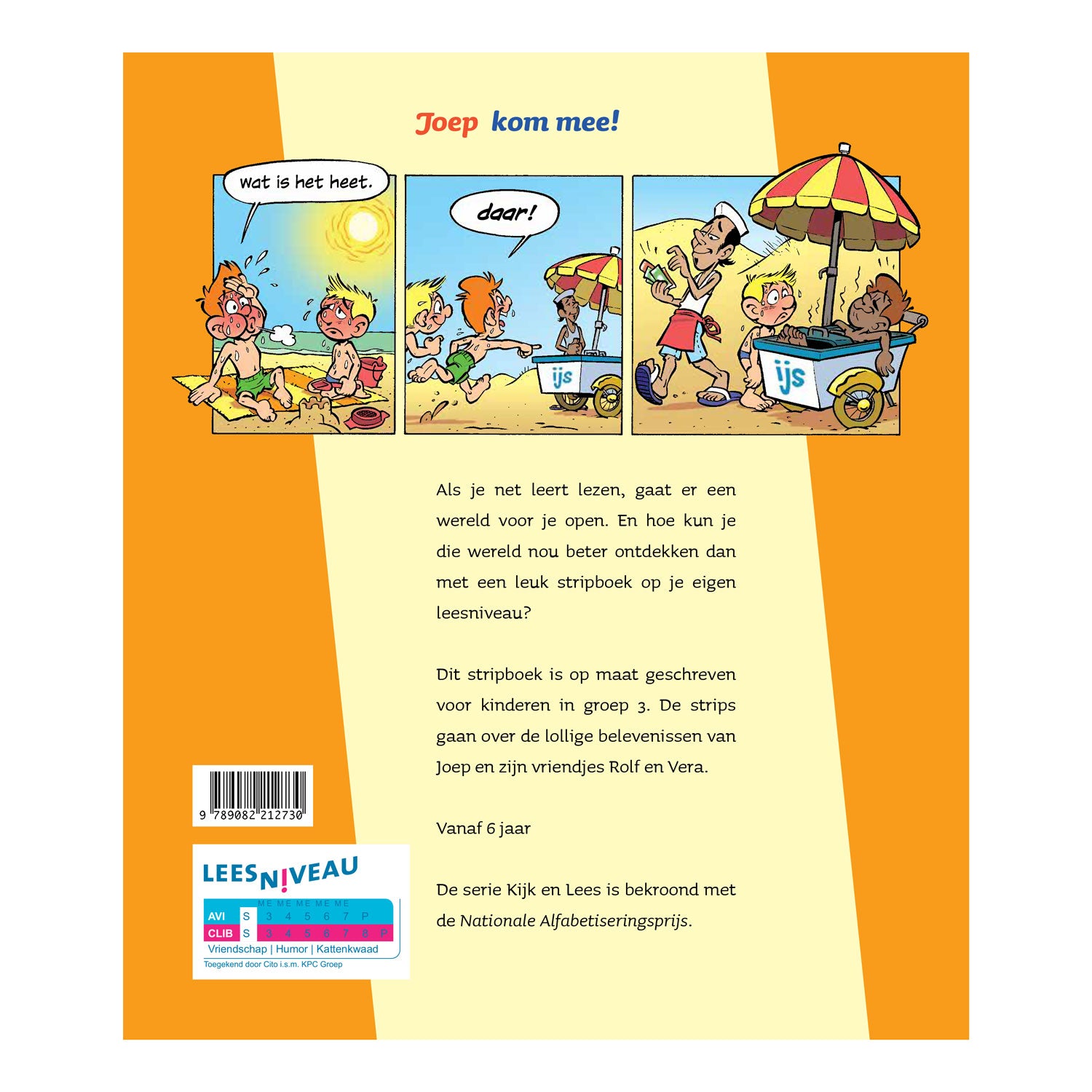 Centraal Boekhuis Joep, komm mit uns! avi-start