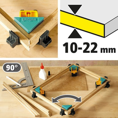 Wolfcraft Wolfcraft Ecken ES 22 2 St 3051000