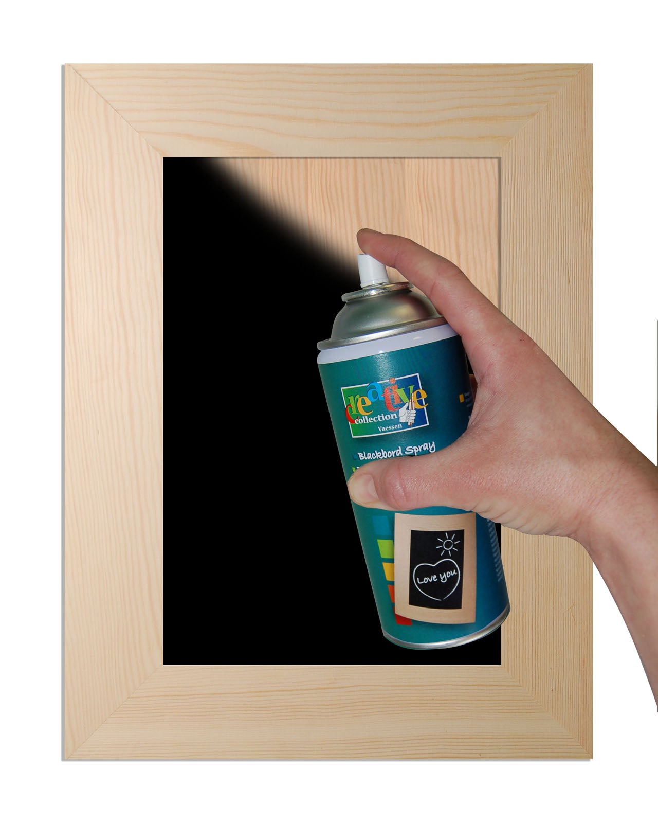 Vaessen creative • Tafelspray schwarz 150 ml