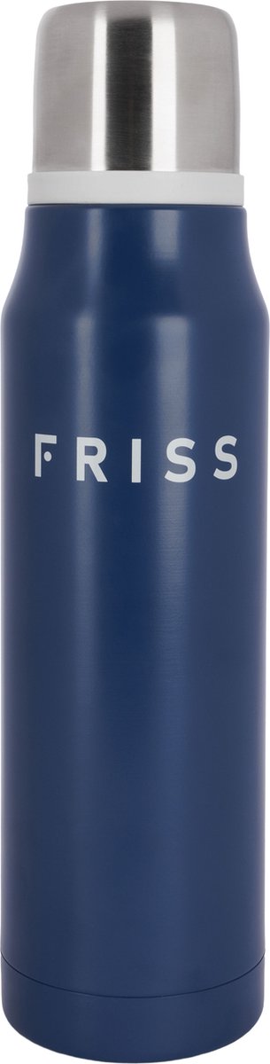 Friss Isolierflasche – Edelstahl – 0l5 – blau