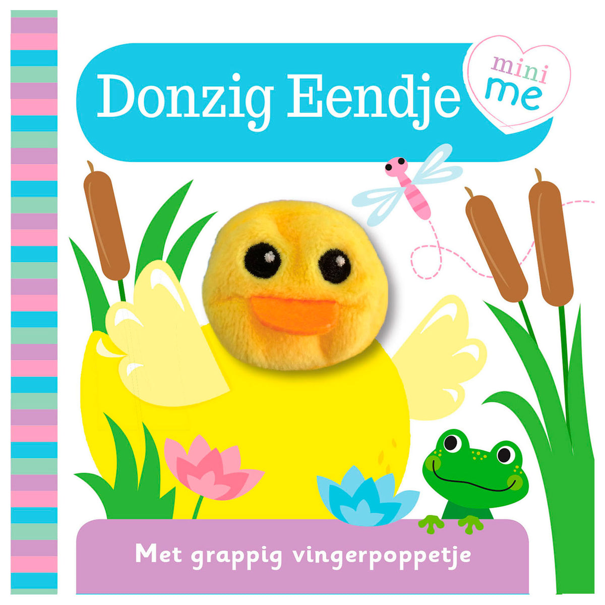Rebo Publishers Fingerpop Buch Mini me Esel Duckling