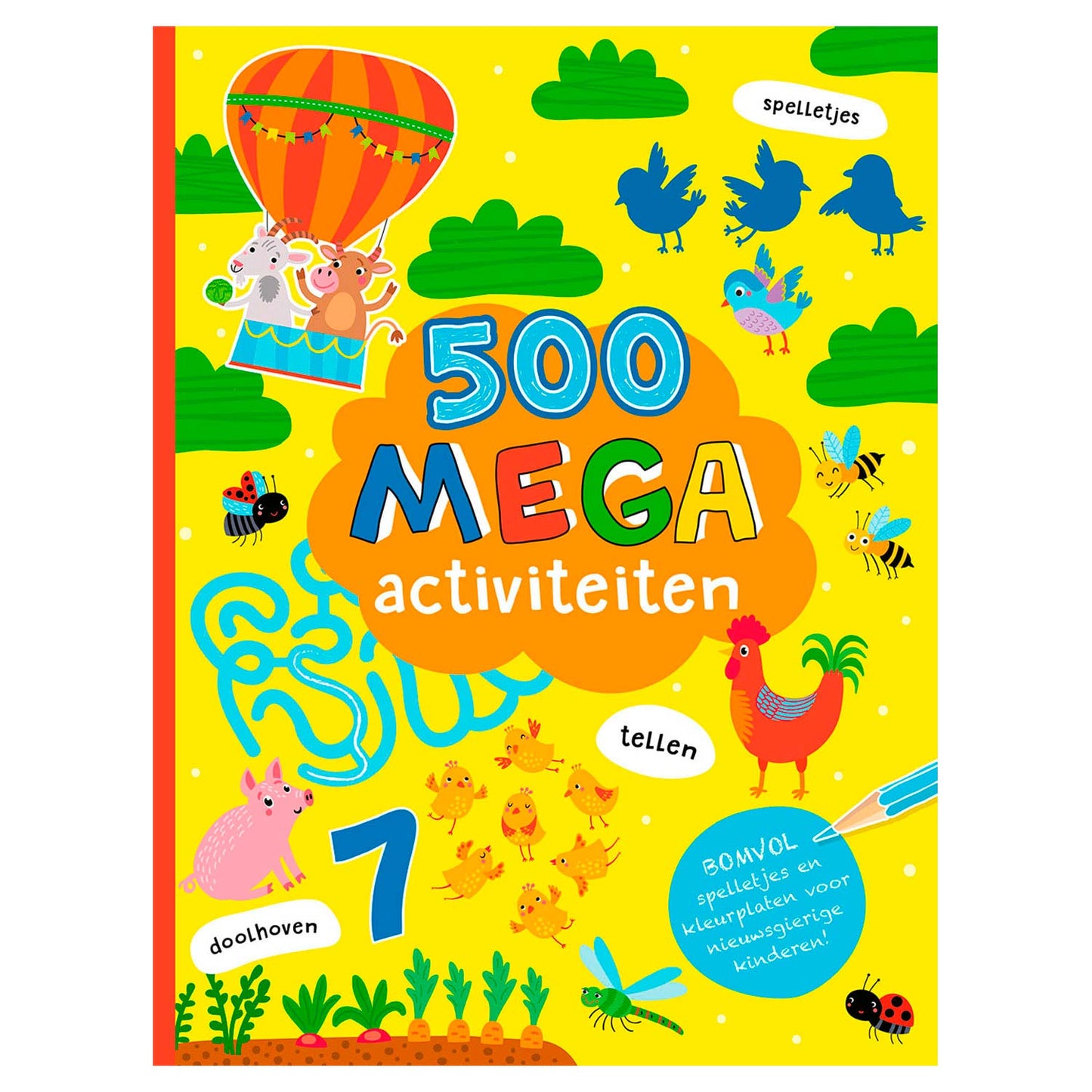 Rebo Publishers 500 Mega -Aktivitätsbuch