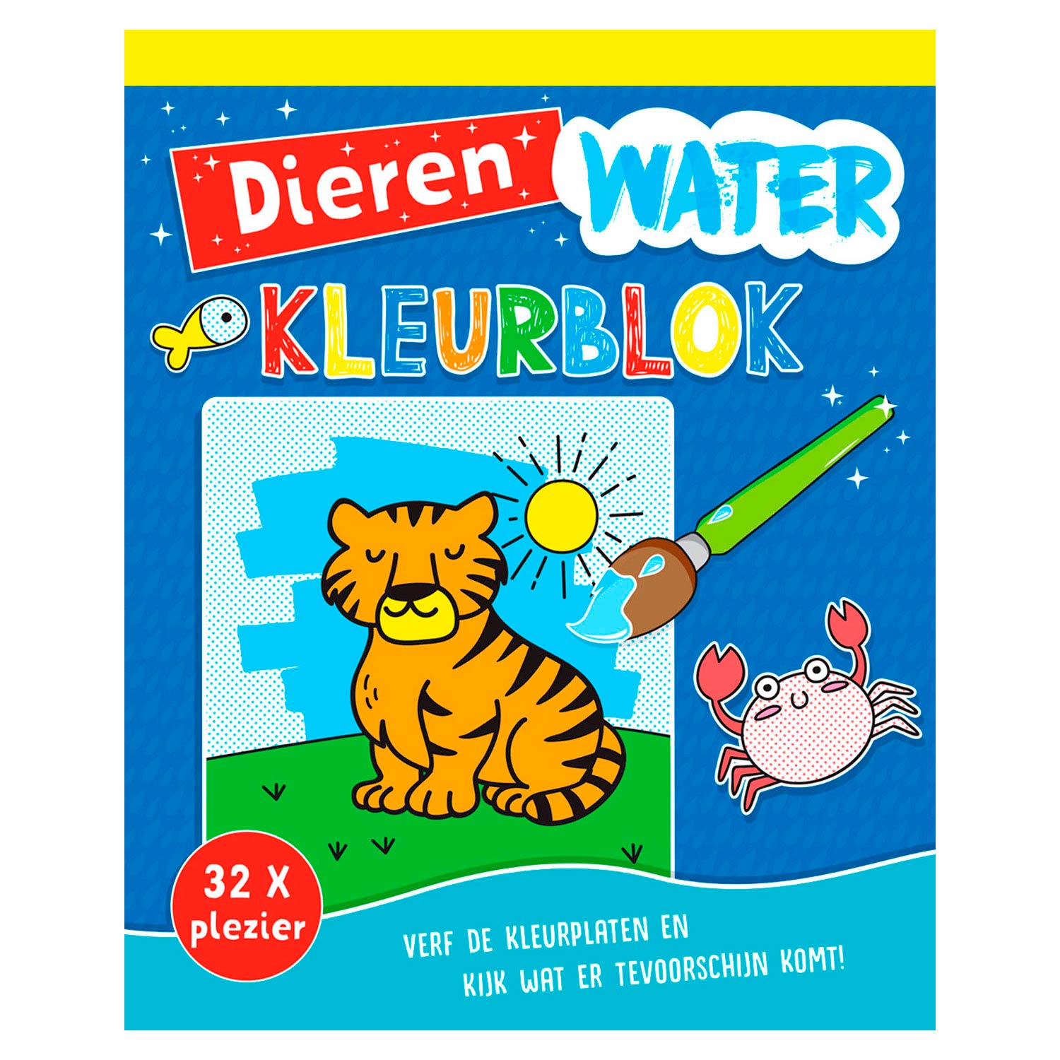 Rebo Verlag magische Aquarellblock-Tiere