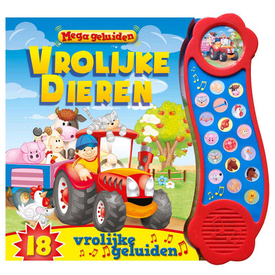 Rebo Publishers Mega Sound Book fröhliche Tiere