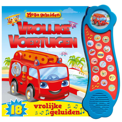 Rebo Publishers Mega Sound Book fröhliche Fahrzeuge