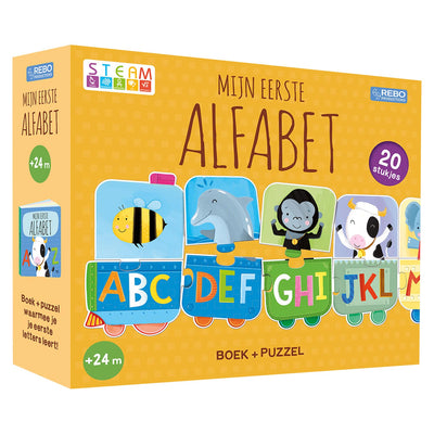 Rebo Publishers Book und Rätsel mein erstes Alphabet