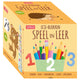 Rebo Publishers Stacking Tower Eco-Blocks Play und Leder + Buch Stapel