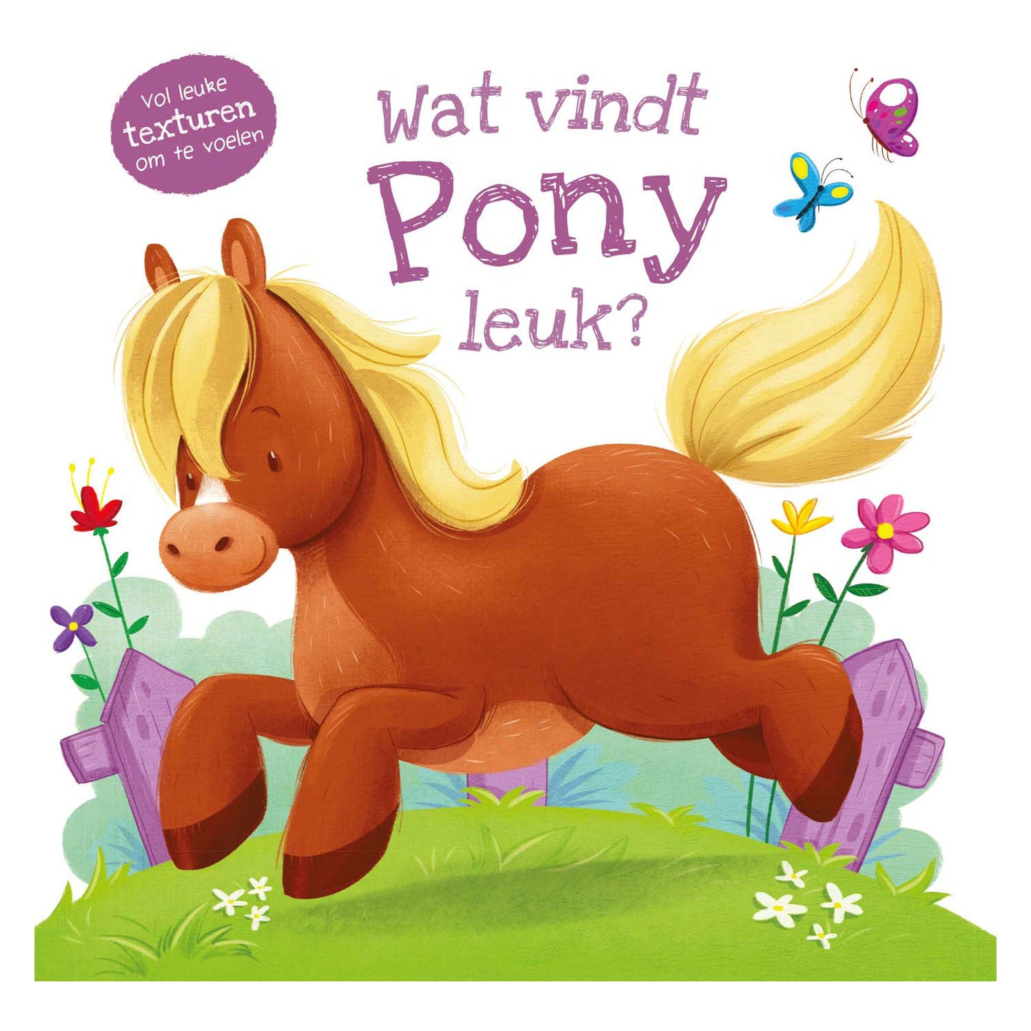 REBO Publishers Feelboek Was mag Pony?