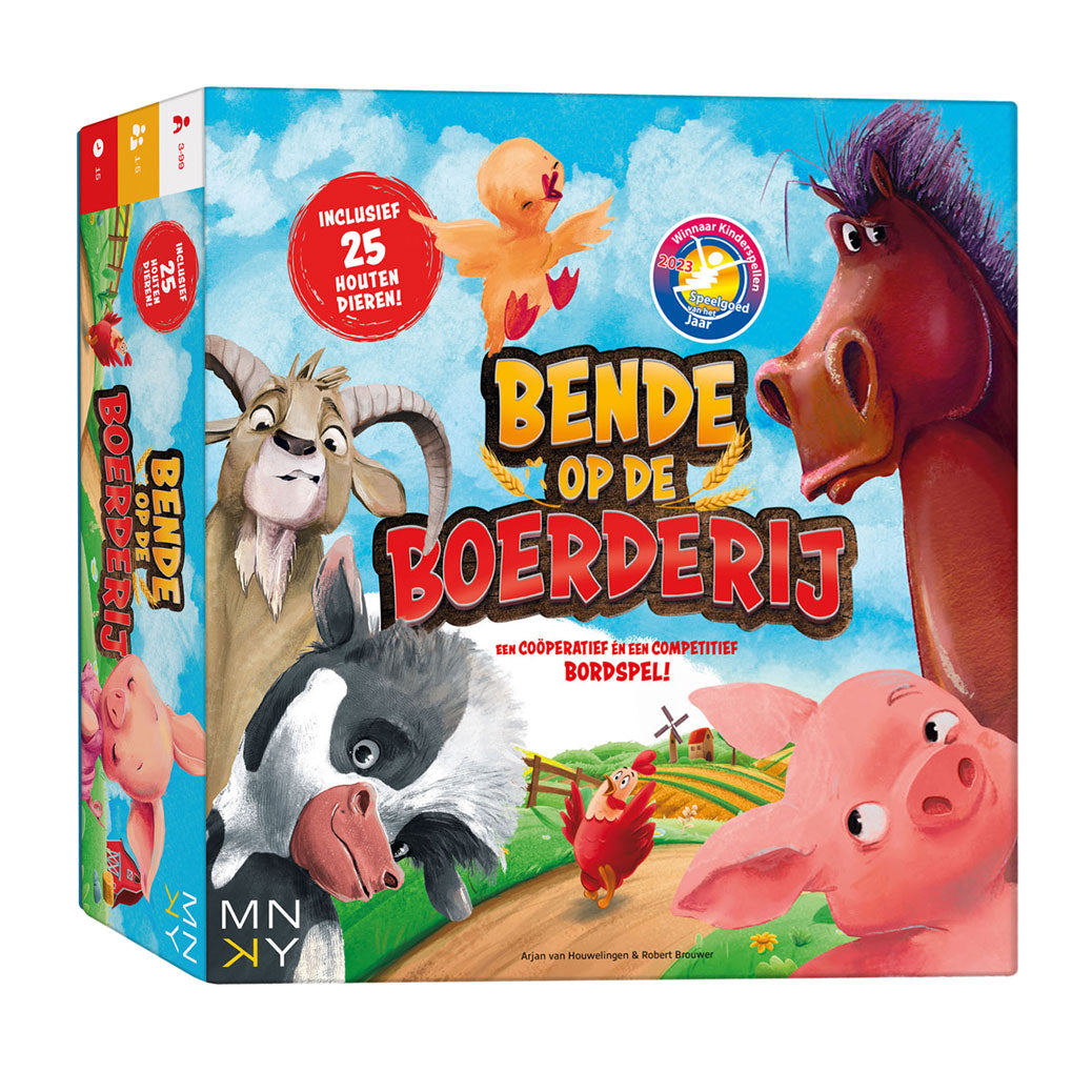 Rebo-Verlegerbande auf dem Bauernhof – Brettspiel