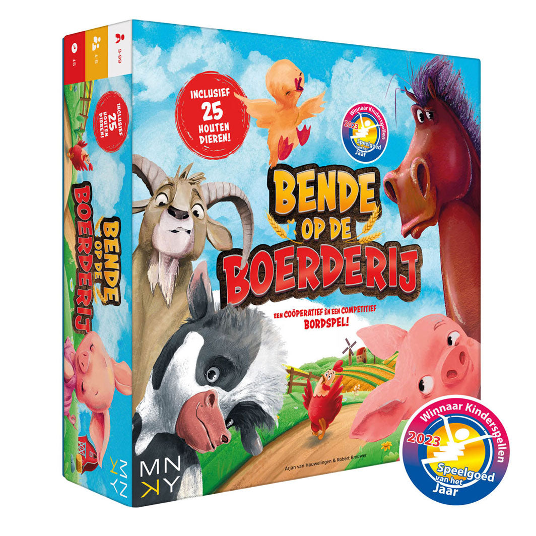 Rebo-Verlegerbande auf dem Bauernhof – Brettspiel