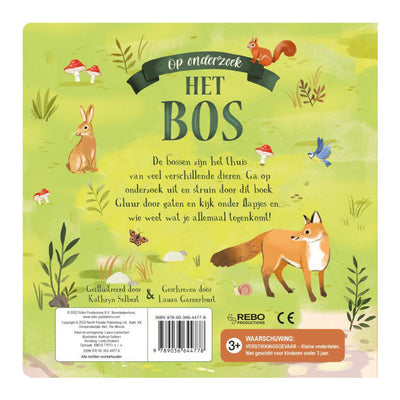 Rebo Publishers The Forest on Research Flapjesboek neu