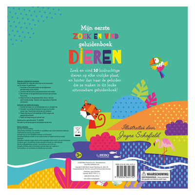 Rebo -Publishers Sound Book Animals - Suche und finden