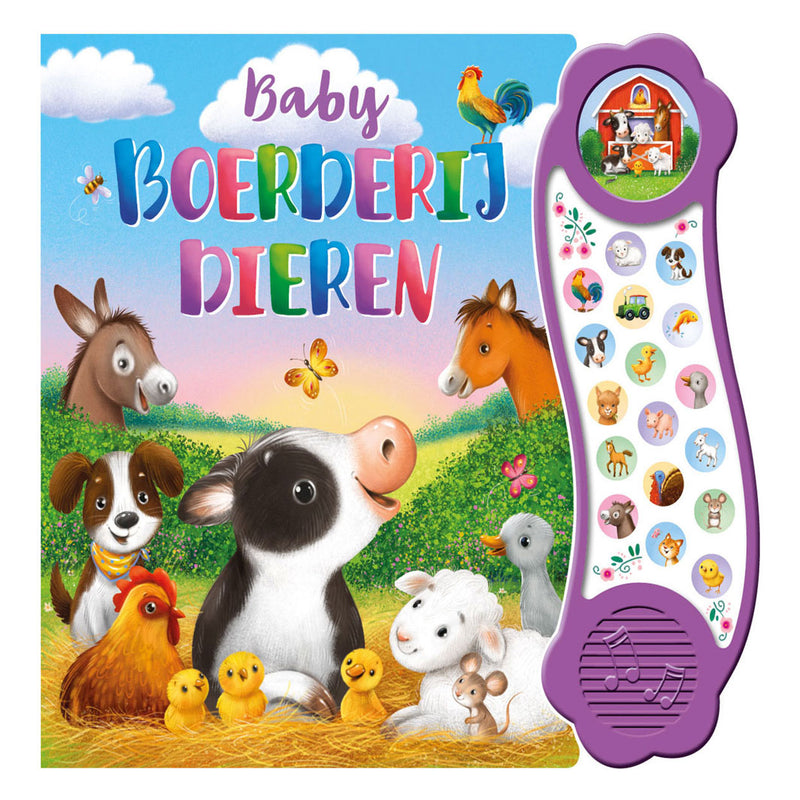 Klangbuch für Bauernhoftierbabys von Rebo Publishers