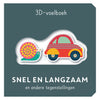 3D-taktiles Buch des Rebo-Verlags – schnell und langsam