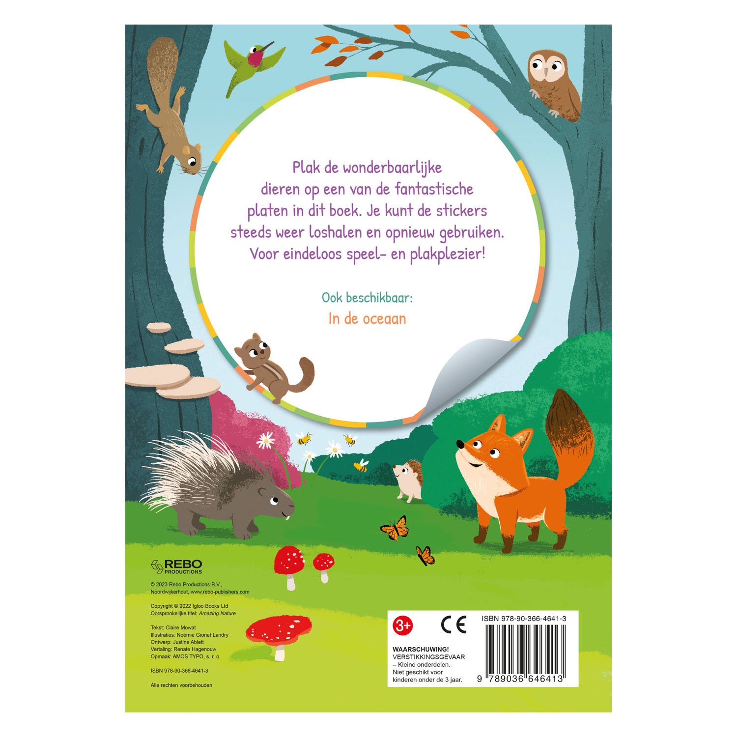 Rebo Publishers in Nature Superstickers neu