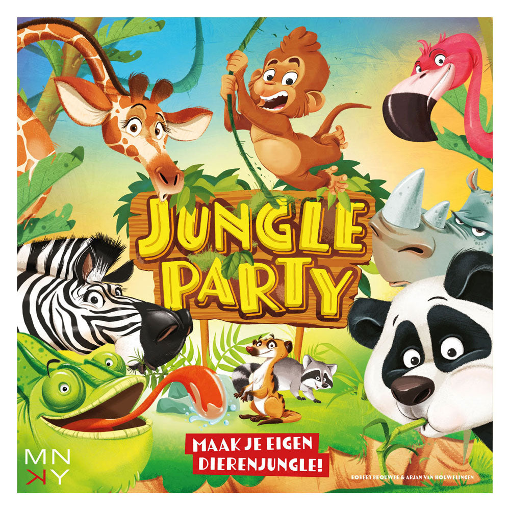 Rebo Publishers Mnky – Dschungelparty-Brettspiel