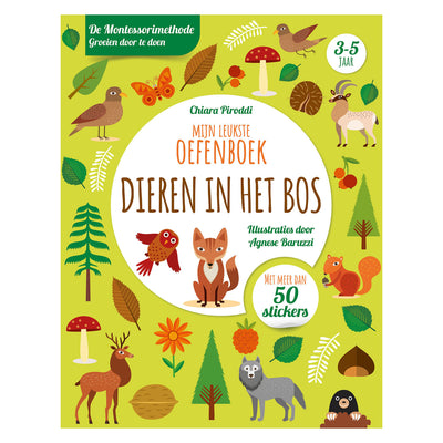 Neueinscharende Publisher -Tiere im Waldübungsbuch neu