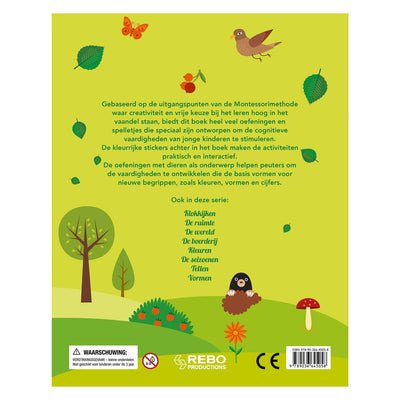 Neueinscharende Publisher -Tiere im Waldübungsbuch neu