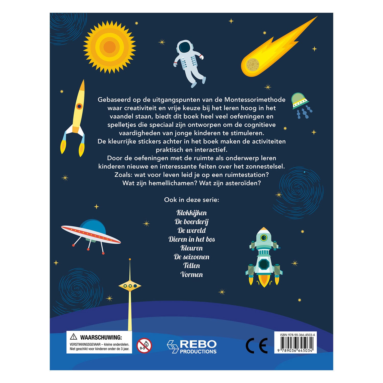 Rebo Publishers Space Training Book neu