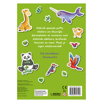 Rebo Publishers Animal Sticker Vergnügen