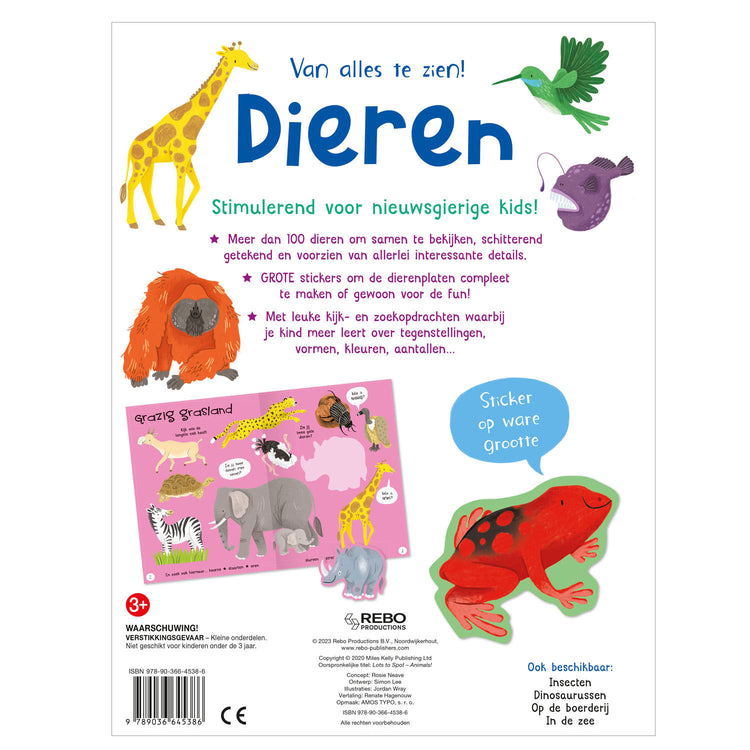 Rebo Publishers Animals von allem zu sehen!