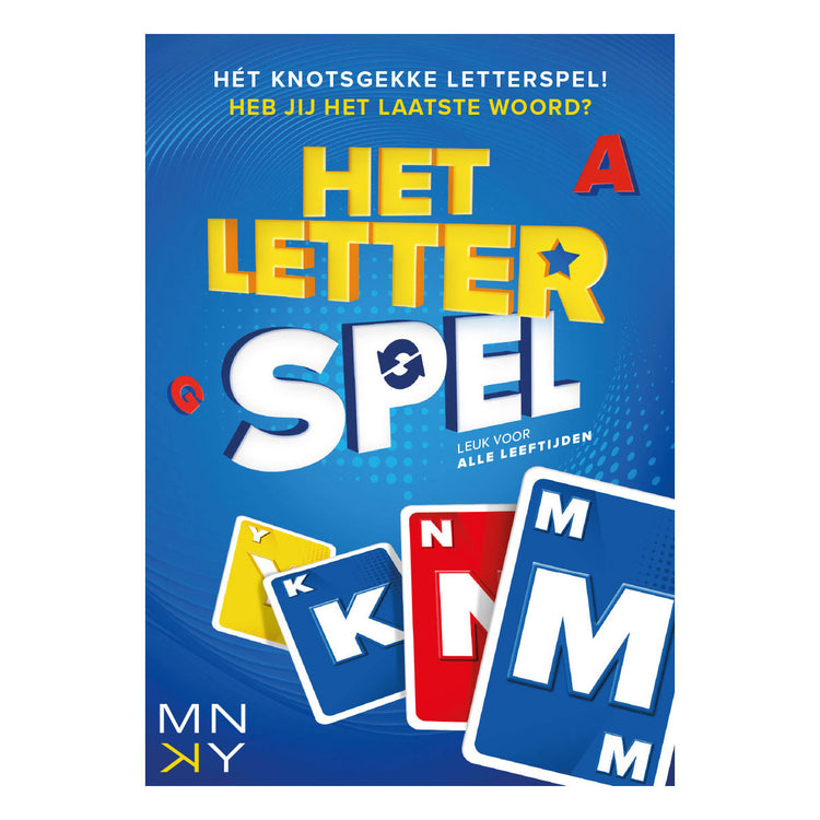 Rebo Publishers Mnky Letter Card Game Game