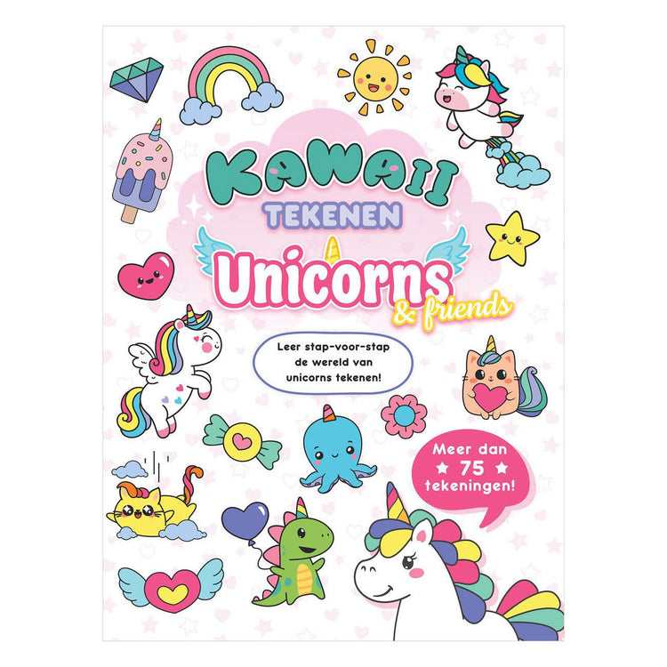 Kawaii zeichnet Einhörner für Freunde ab 6 Jahren