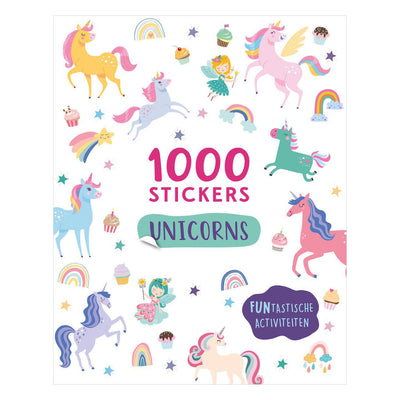 Rebo Publishers Aktivitätsbuch Einhörner – 1000 Aufkleber