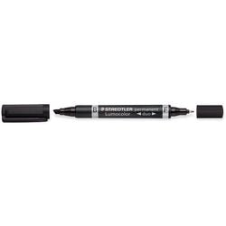 Permanentmarker Staedtler Lumicolor Permanent Duo 348 Schwarz