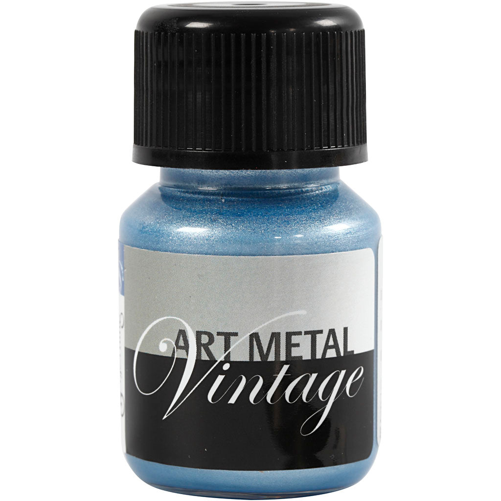 Schjerning Hobbyfarbe Metallic, Perlmuttblau (5031), 30 ml 1 Flasche
