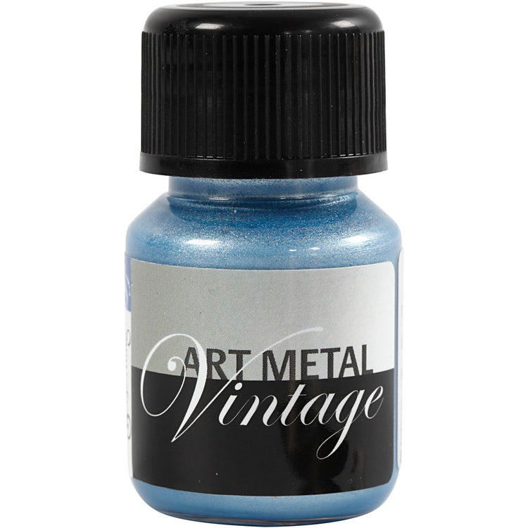 Schjerning Hobbyfarbe Metallic, Perlmuttblau (5031), 30 ml 1 Flasche