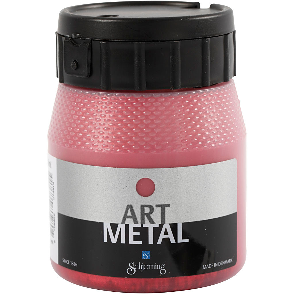 Schjerning Hobbyfarbe Metallic, Lavarot (5112), 250 ml 1 Flasche
