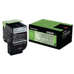 Tonerkartusche Lexmark 80C2HK0 schwarz