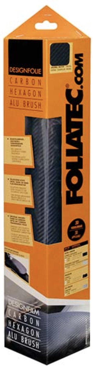 Foliatec Cockpit-Designfolie Ultra Carbon Black-Strukturiert 50x50cm