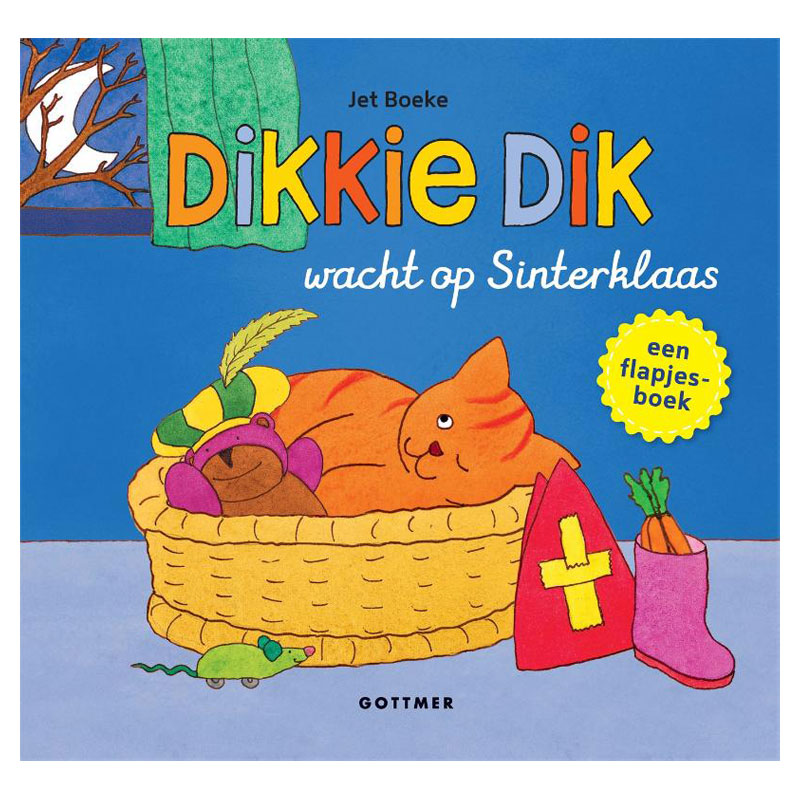 Dikkie Dik wartet auf Sinterklaas