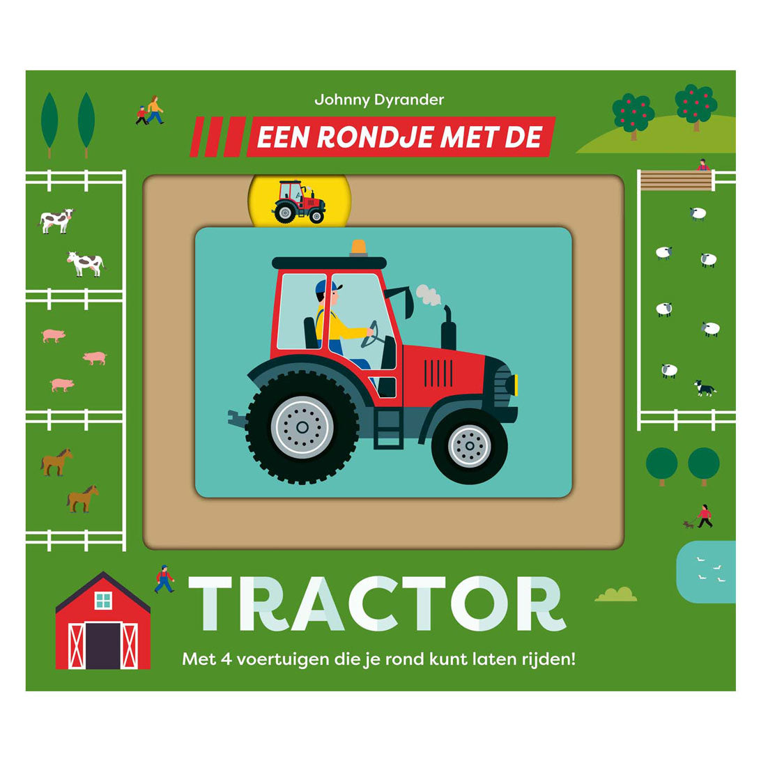 Gottmer-Verlegergruppe bei einer Fahrt mit dem Traktor