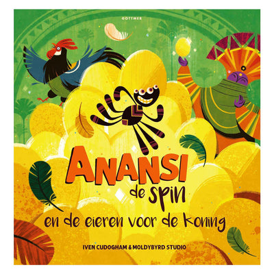 Die Gottmer-Verlagsgruppe Anansi, die Spinne und die Eier für den König