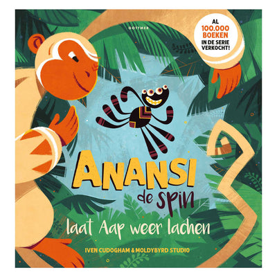 Die Gottmer-Verlagsgruppe Anansi, die Spinne, bringt den Affen wieder zum Lachen