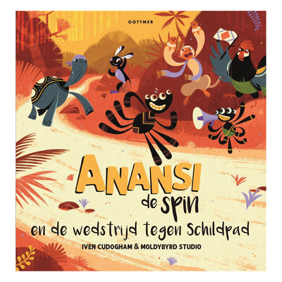 Die Gottmer-Verlagsgruppe Anansi, die Spinne und der Kampf gegen die Schildkröte