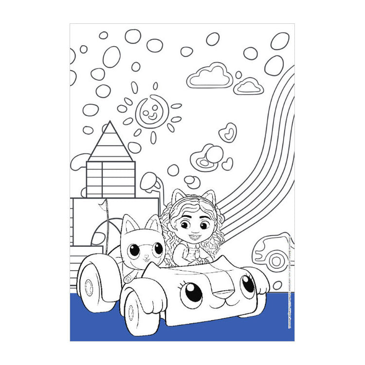 Malbuch der Gottmer Publishers Group: Farbe zusammen mit Gabby 4+