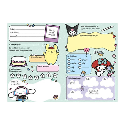 Hallo Kitty Cinnamoroll Freunde – Freundebuch