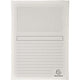 Sortiermappe Exacompta 50110e mit Fenster A4 Karton weiß