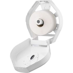 Toilettenpapierhalter Jumbo Maxi weiß