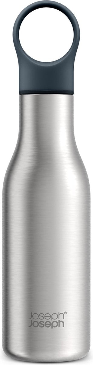 Joseph Joseph Thermoskanne, doppelwandig, 0,5 l, Silber - | gehen