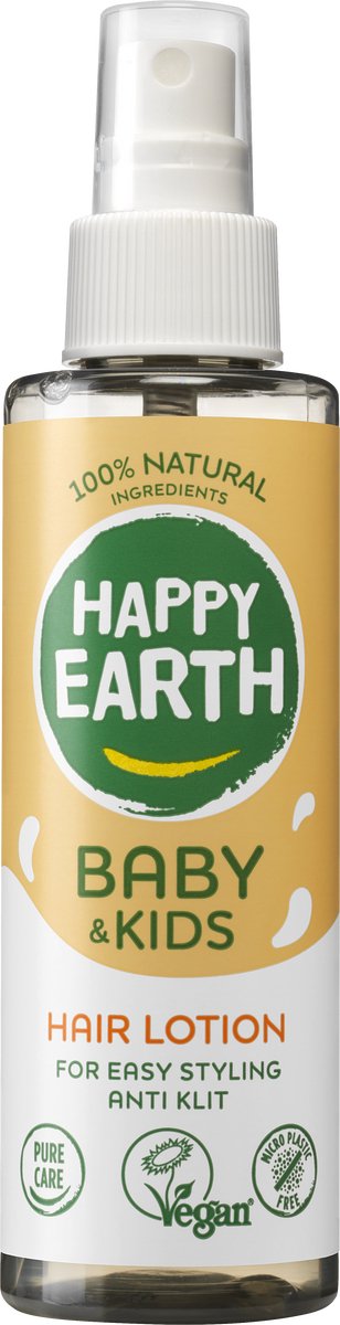 Happy Earth Haarlotion für Babys, 150 Milliliter