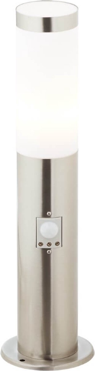 Brilliant Doddy – Außenleuchte – Sockel – IP44 – E27 max. 1 x 40 W – Chrom
