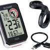 Sigma rox 2.0 gps zw weiß overclamp lenkerhalterung + usb-c ladekabel